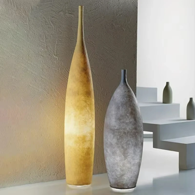 Resin Art Floor Design - Art Vase Floor Lamp Modern Minimalist