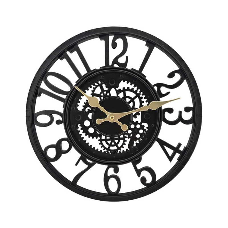 Resin Art Watch - Outdoor Wall Clock Waterproof Retro Resin