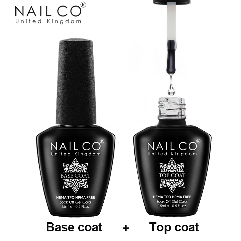 Resin Art Varnish - NAILCO 15ml Top Coat And Base