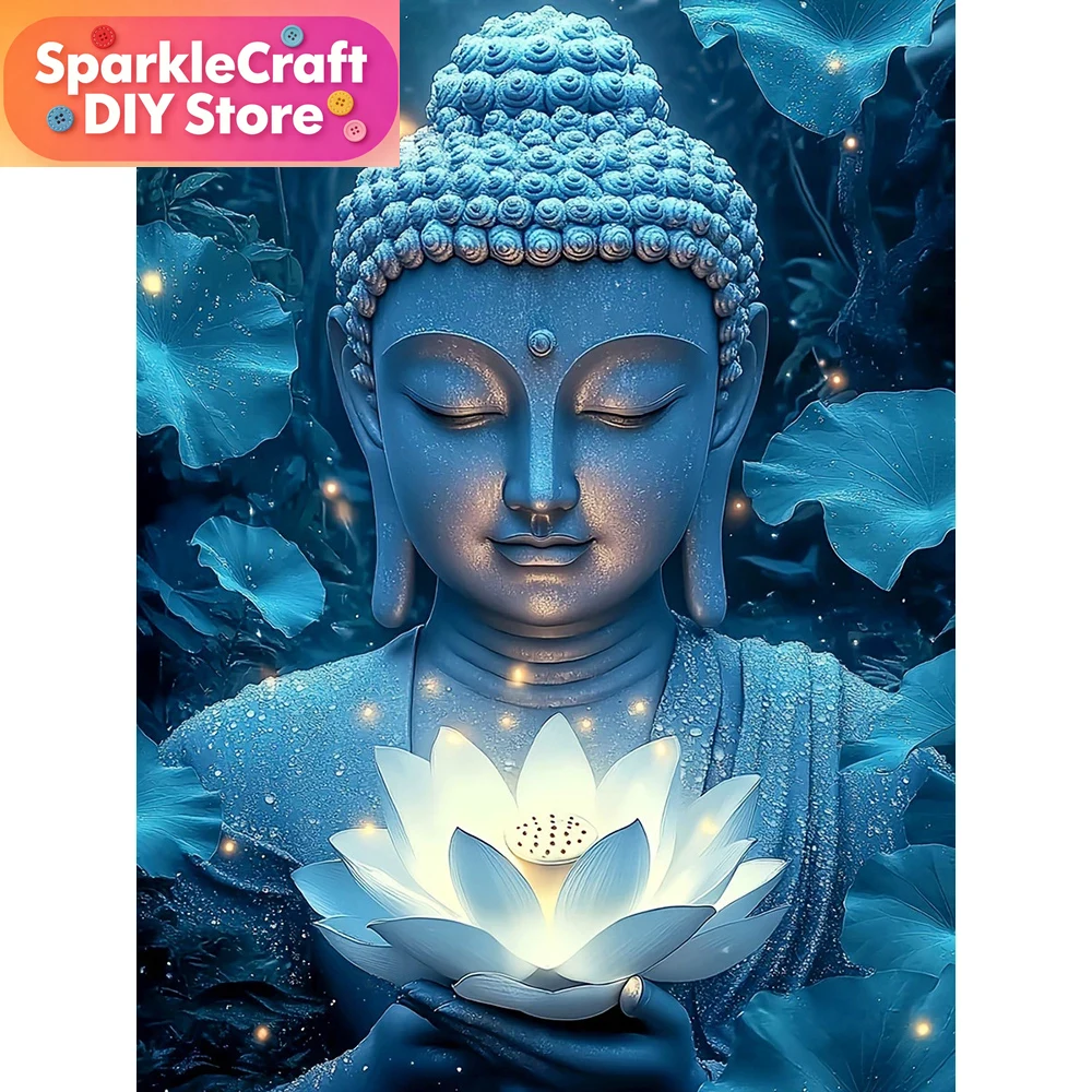Resin Art Work - 1PC frameless Diamond Mosaic Religious Figures