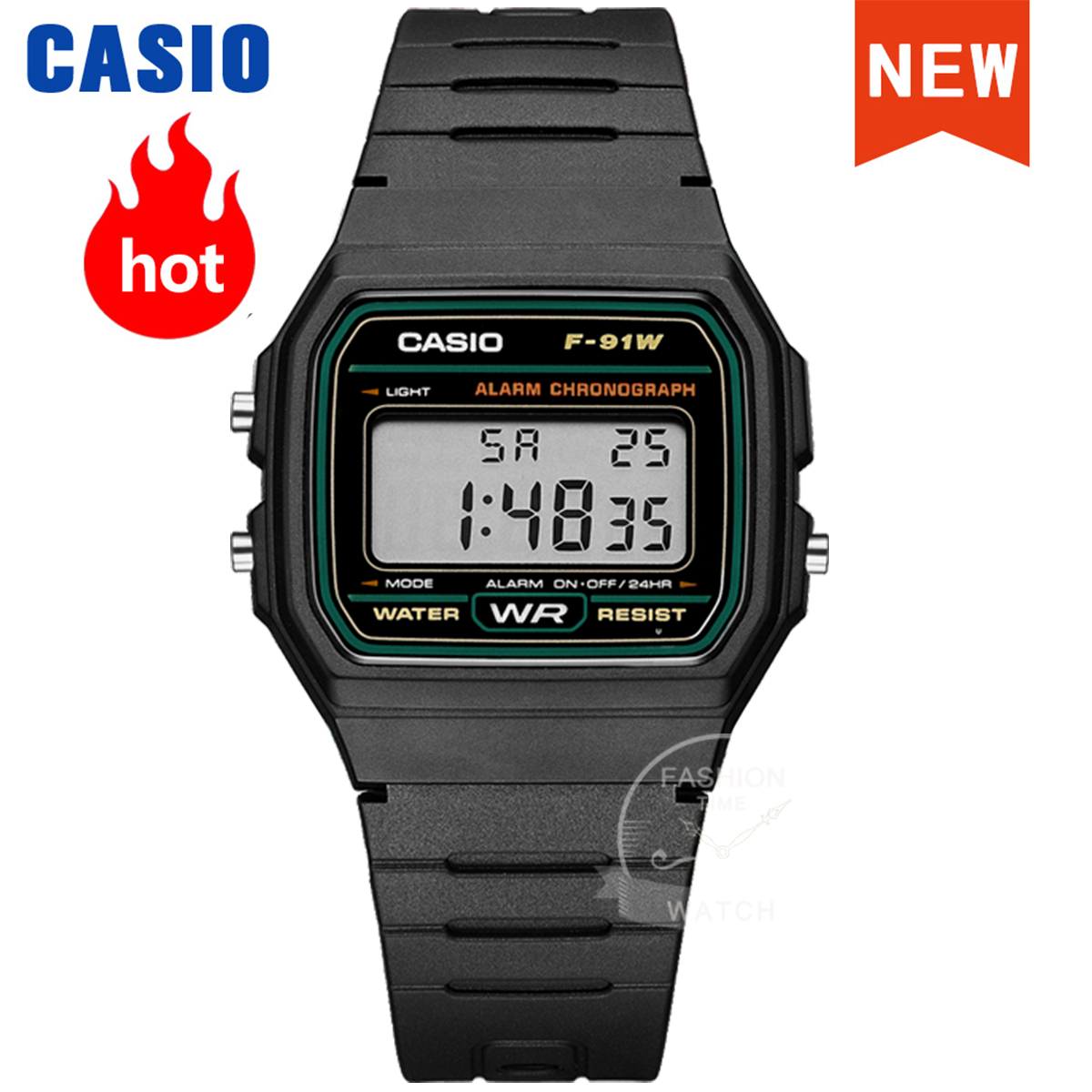 Resin Art Watch - Casio men watch top luxur set