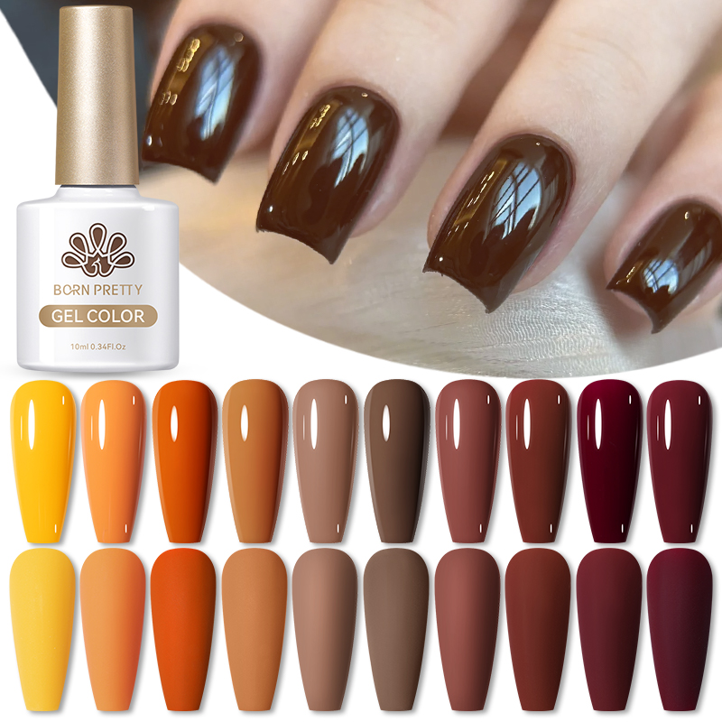 Resin Art Varnish - BORN PRETTY 10ml Coffee Color Gel
