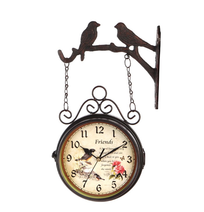 Resin Art Clock - Unique gift -RETRO vintage art -