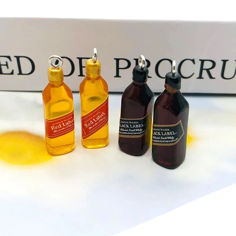 Resin Art Gift Ideas - 10Pcs Tiny Wine Bar Bottle Resin