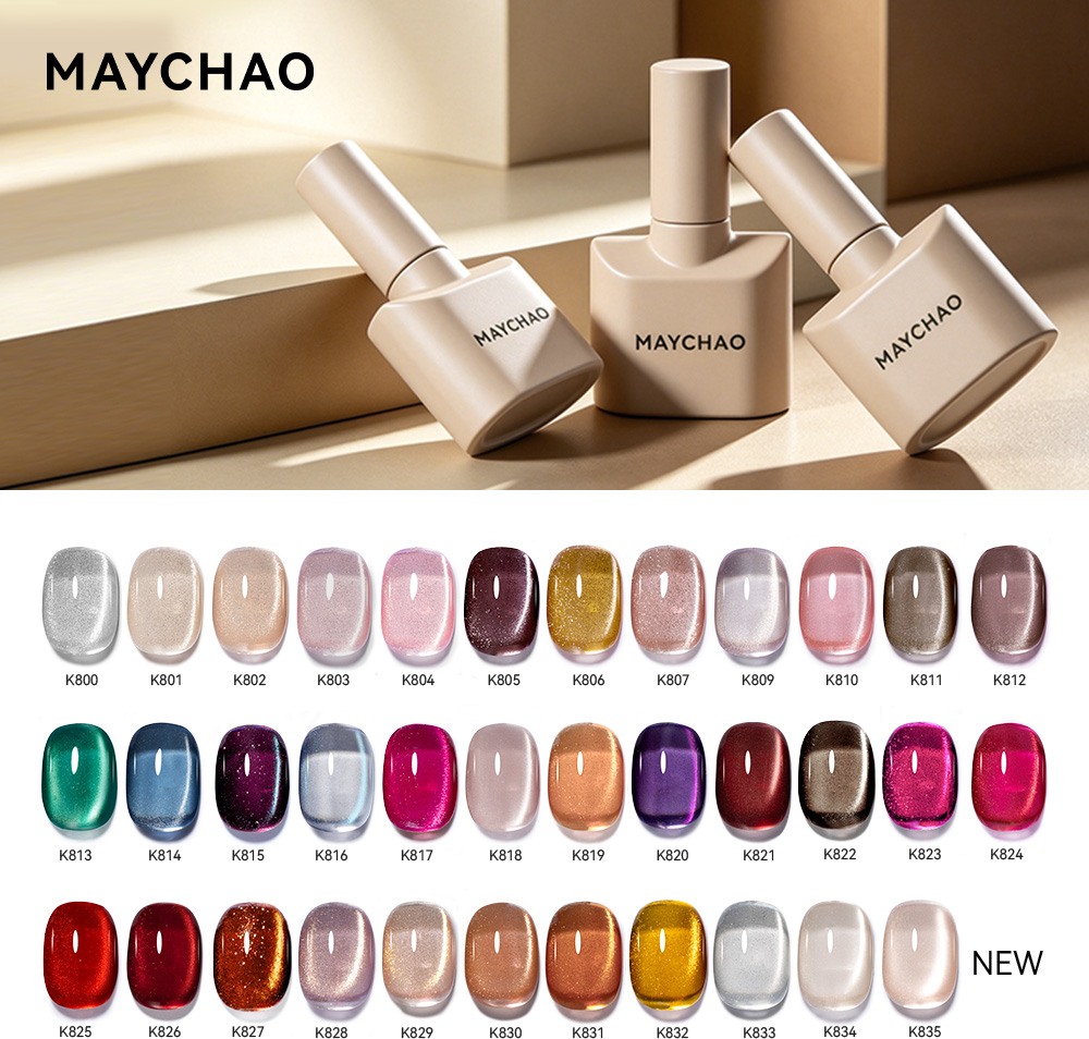 Resin Art Varnish - MAYCHAO 10Ml Mèo Từ Gel Móng