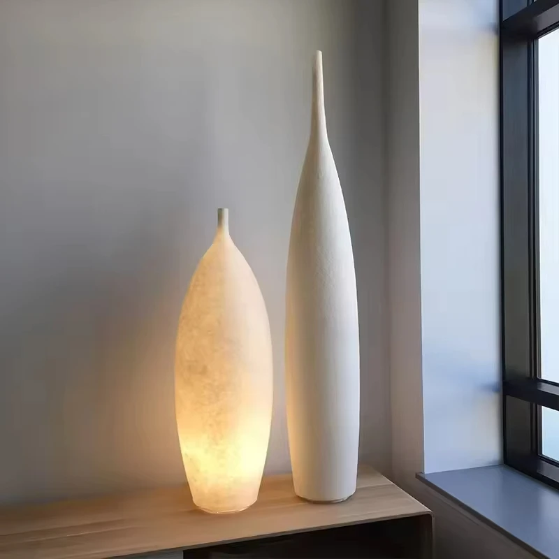 Art Vase Floor Lamp Modern Min - đánh giá và giá Resin Art Floor Design