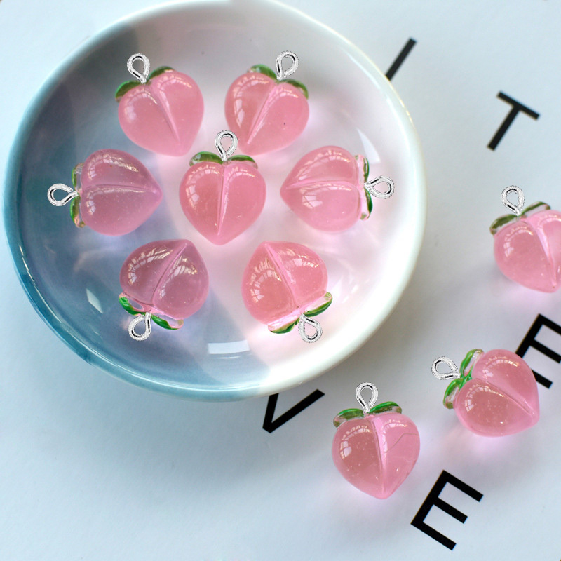 10Pcs New Transparent Peach Fl - đánh giá và giá Resin Art Gift Ideas
