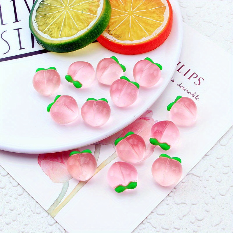 10Pcs New Transparent Peach Fl - đánh giá và giá Resin Art Gift Ideas