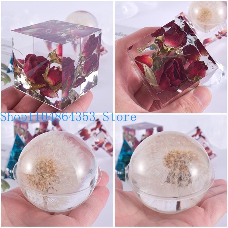 Khuôn nhựa vuông 652F Khuôn đú - đánh giá và giá Resin Art Cube