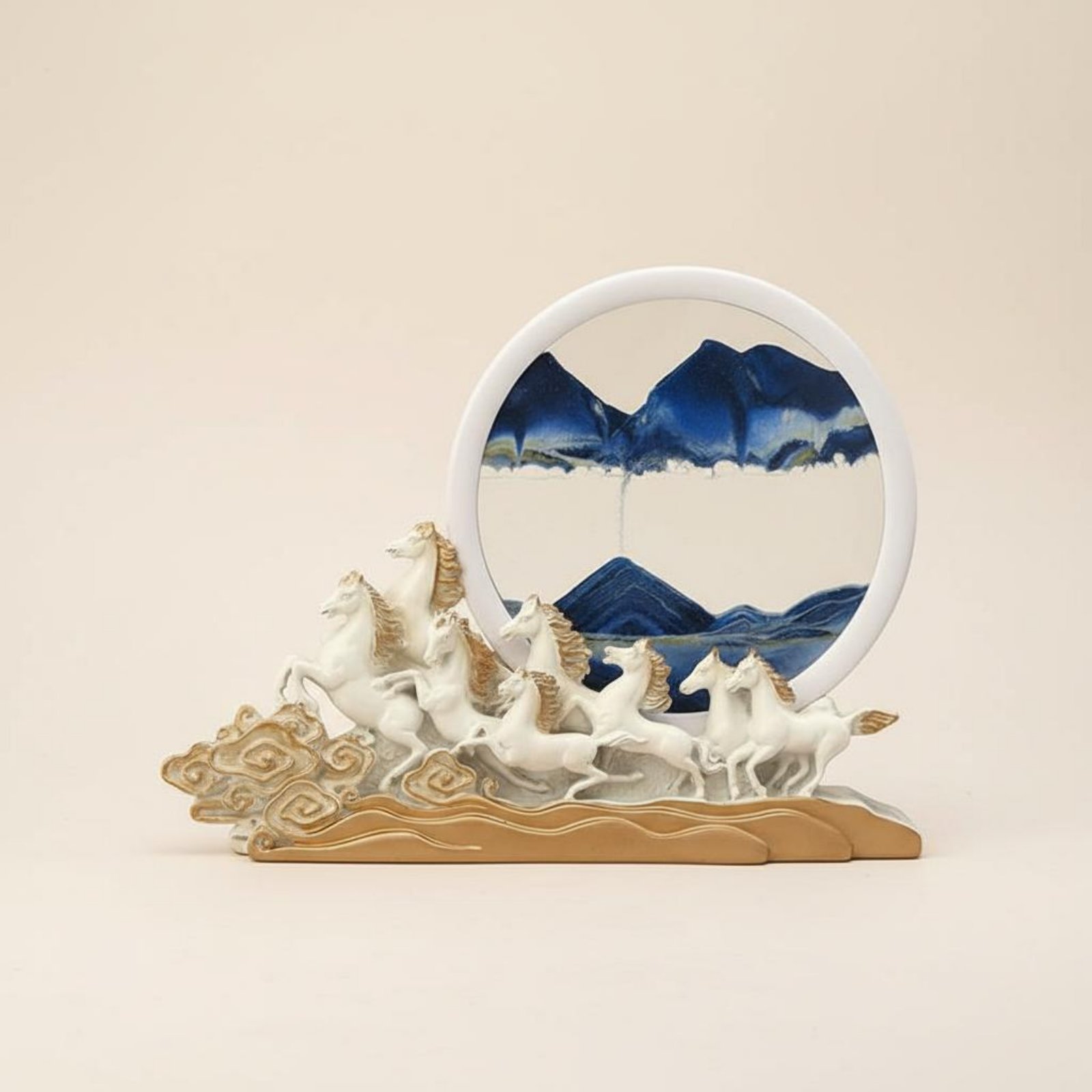Sand Art Horse Decor Gift Idea - đánh giá và giá Resin Art Design Ideas