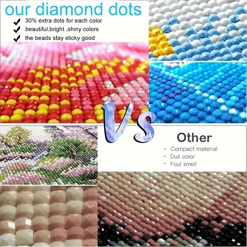 Diamond Painting Kit, Pink Sky - đánh giá và giá Resin Art Work