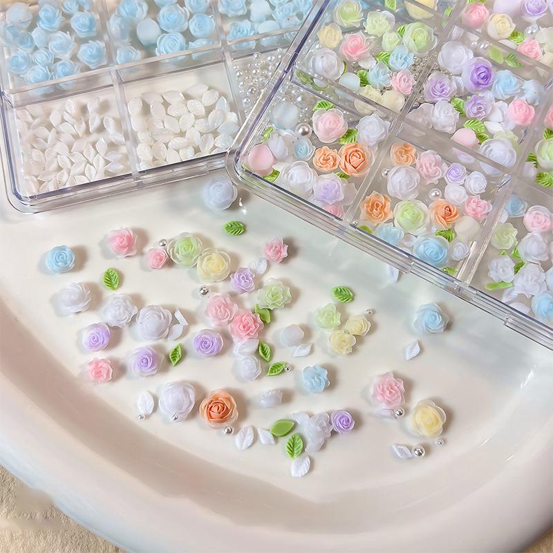 3D Nail Art Decoration Kit 6 1 - đánh giá và giá Resin Art Using Flowers