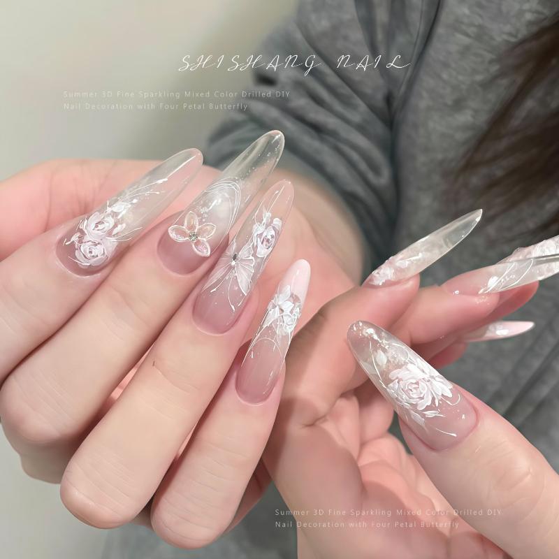 30Pcs 3D Glitter Resin Butterf - đánh giá và giá Resin Art Using Flowers