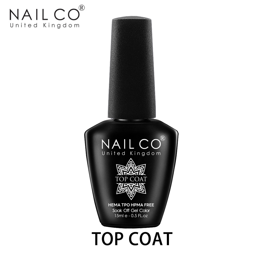 NAILCO 15ml Top Coat And Base  - đánh giá và giá Resin Art Varnish