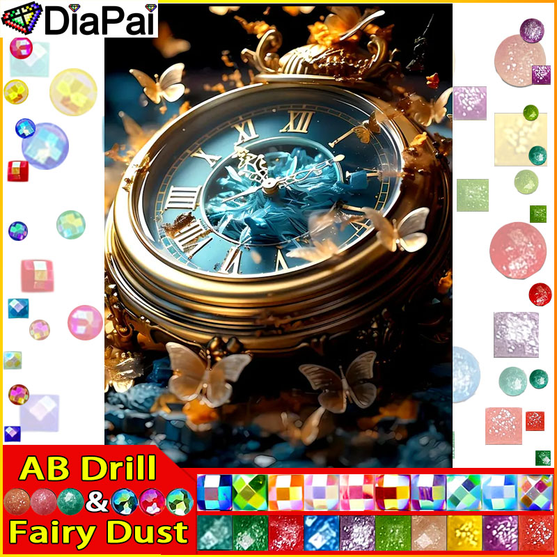 DiaPai Fairy Dust AB  Diamond  - đánh giá và giá Resin Art Clock