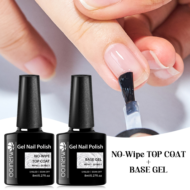 MSRUIOO 8ml Base Top Coat Gel  - đánh giá và giá Resin Art Varnish