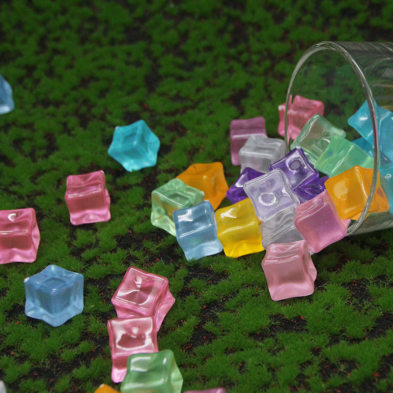 20pcs Luminous 14cm Stone Squa - đánh giá và giá Resin Art Cube