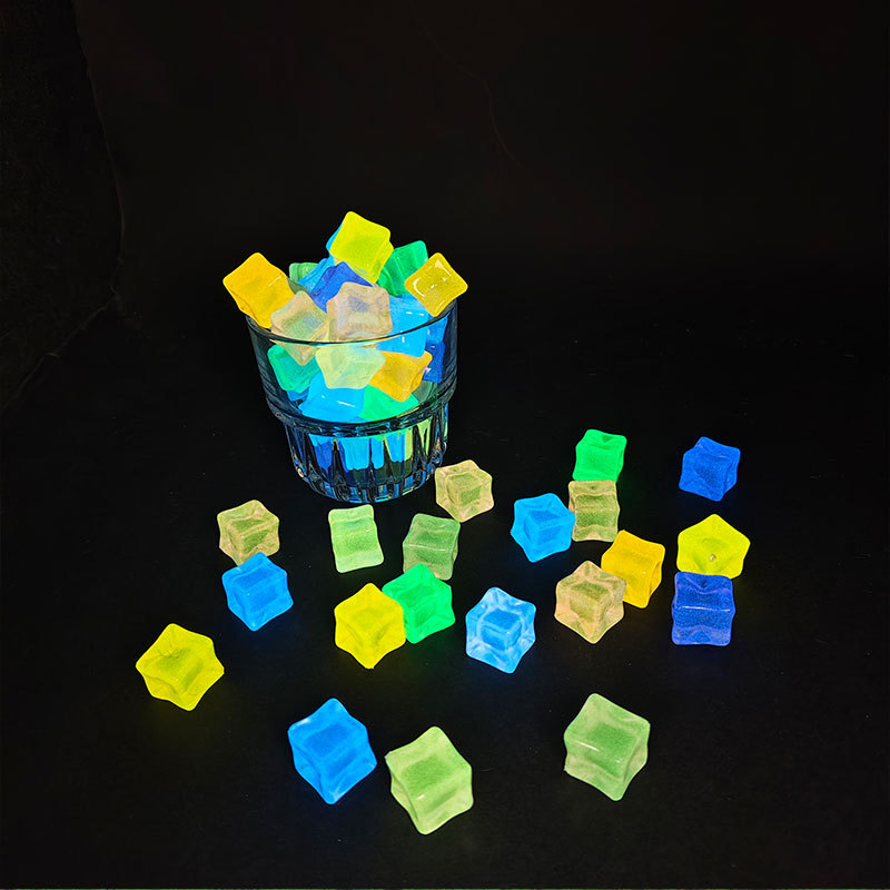 20pcs Luminous 14cm Stone Squa - đánh giá và giá Resin Art Cube