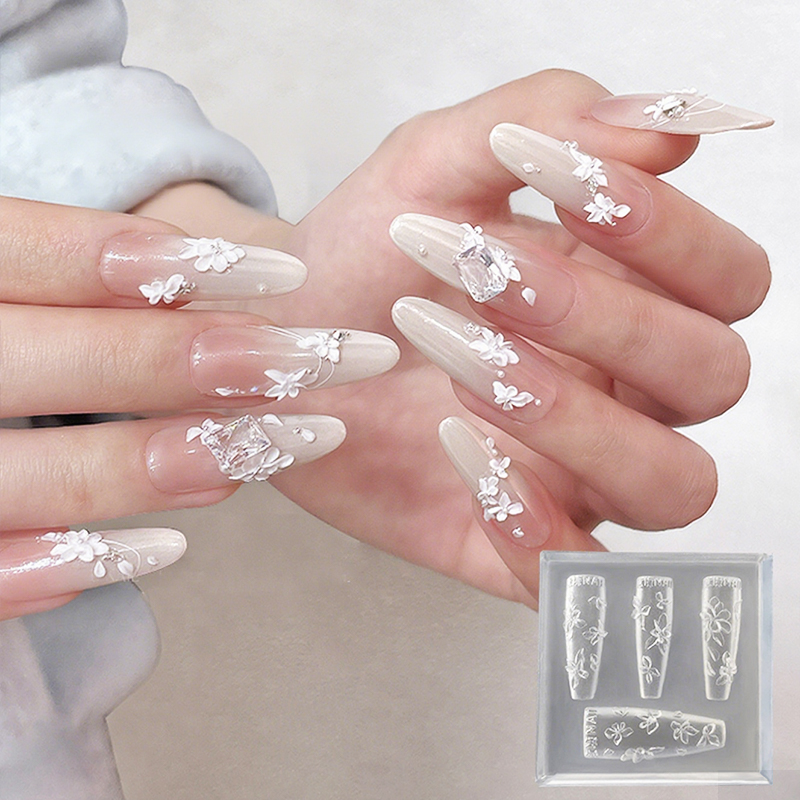 Z. 3D Flowers Nail Mold DIY Si - đánh giá và giá Resin Art Zone