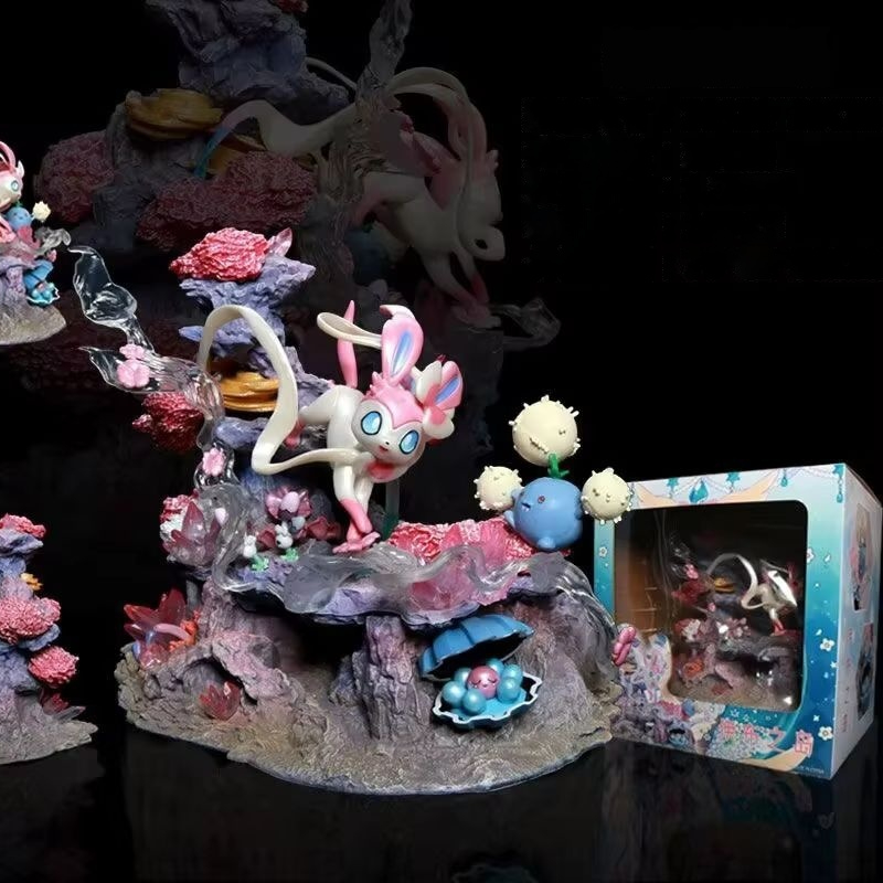 Gk Figure Sylveon Shroomish Cl - đánh giá và giá Resin Art Toys