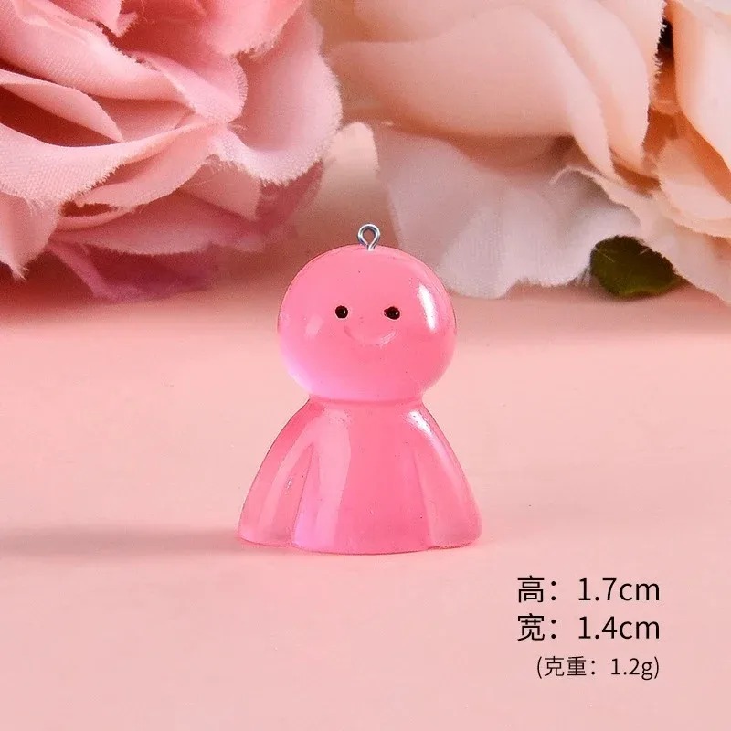 10Pcs Glow In Dark Cartoon Dol - đánh giá và giá Resin Art Craft