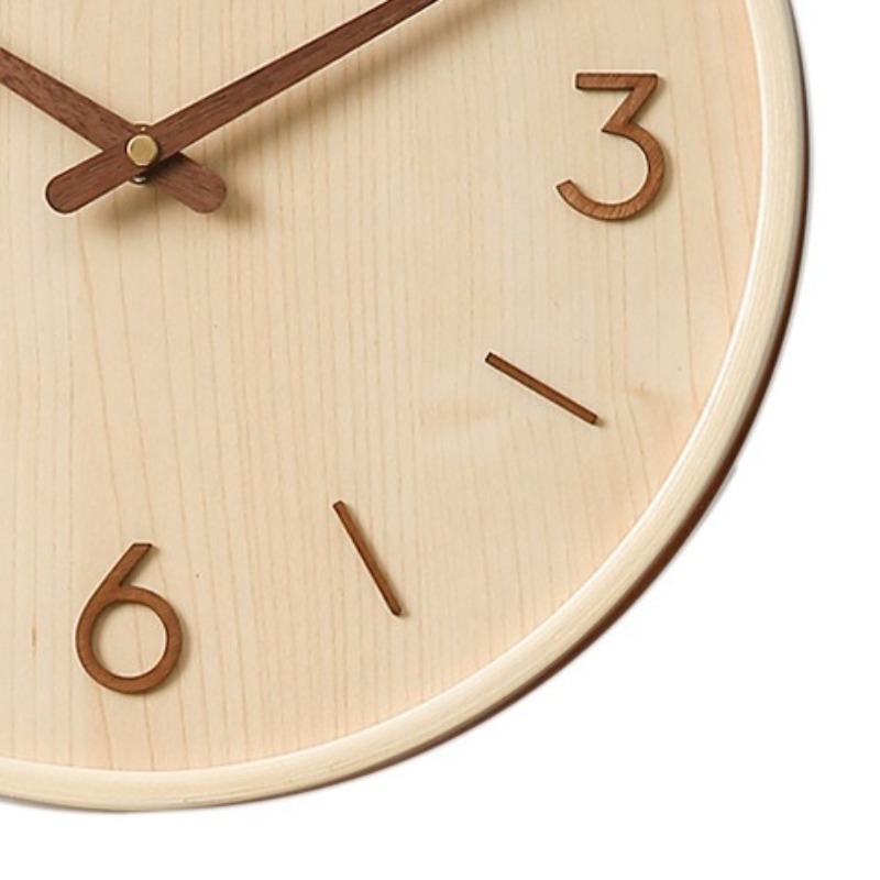 Modern Wooden Silent Art Wall  - đánh giá và giá Resin Art Clock