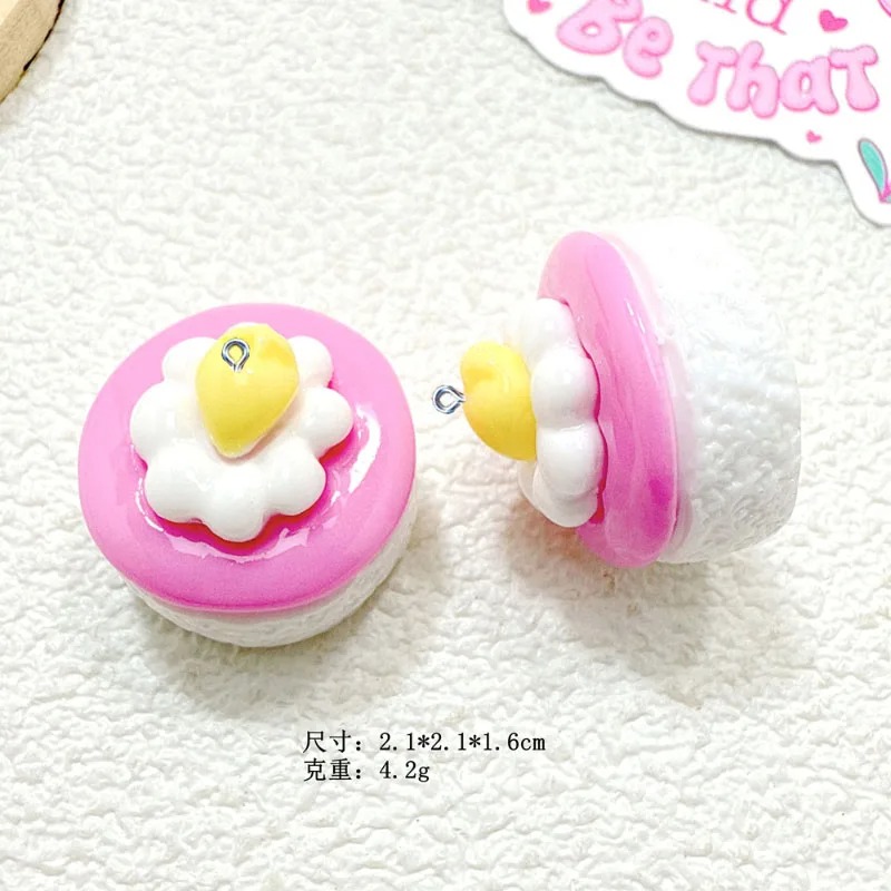 10Pcs Mini Simulated Cute Cake - đánh giá và giá Resin Art Craft