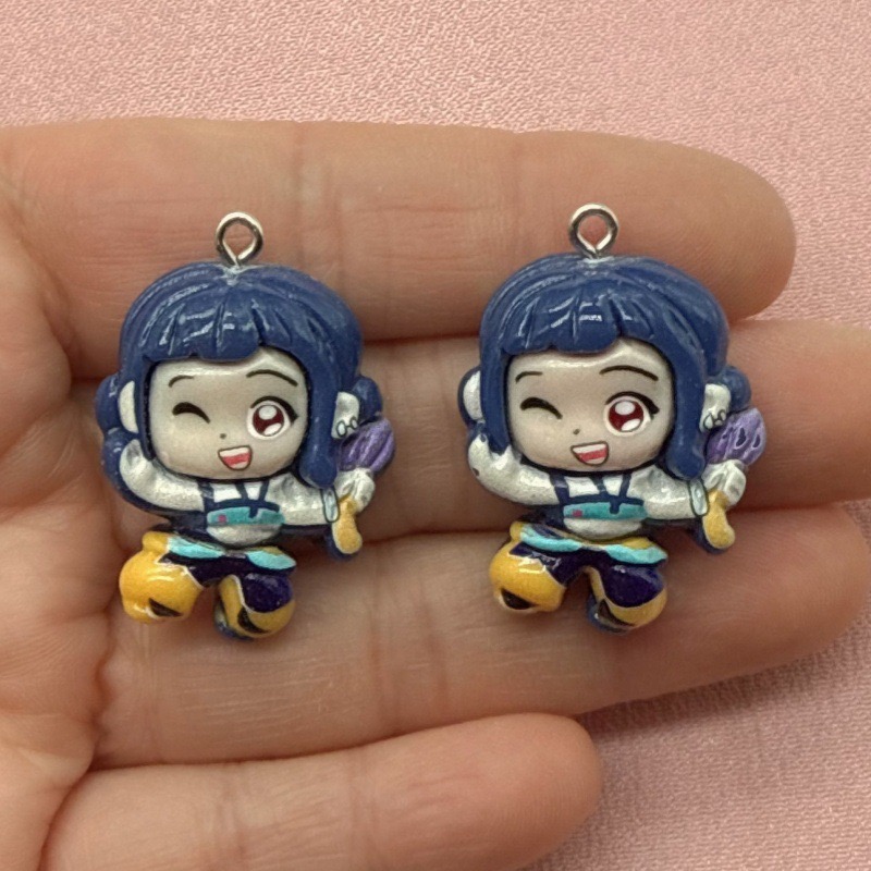 10pcs resin cartoon pendant, D - đánh giá và giá Resin Art Gift Ideas