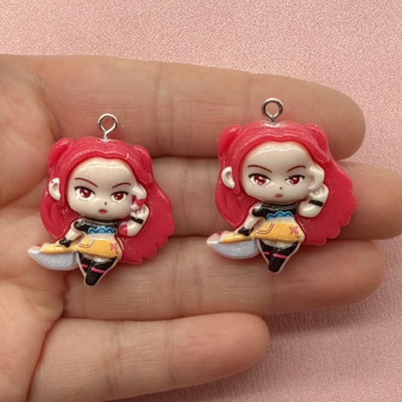 10pcs resin cartoon pendant, D - đánh giá và giá Resin Art Gift Ideas