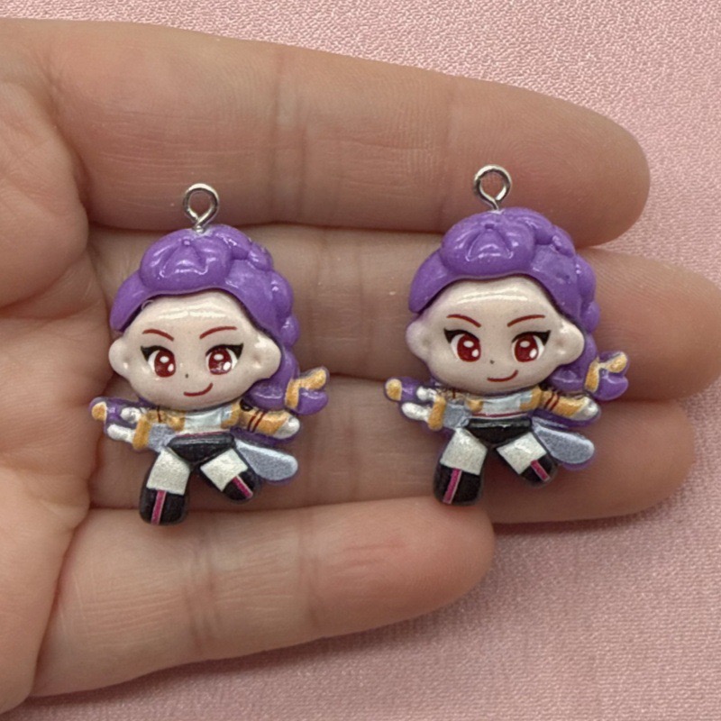10pcs resin cartoon pendant, D - đánh giá và giá Resin Art Gift Ideas