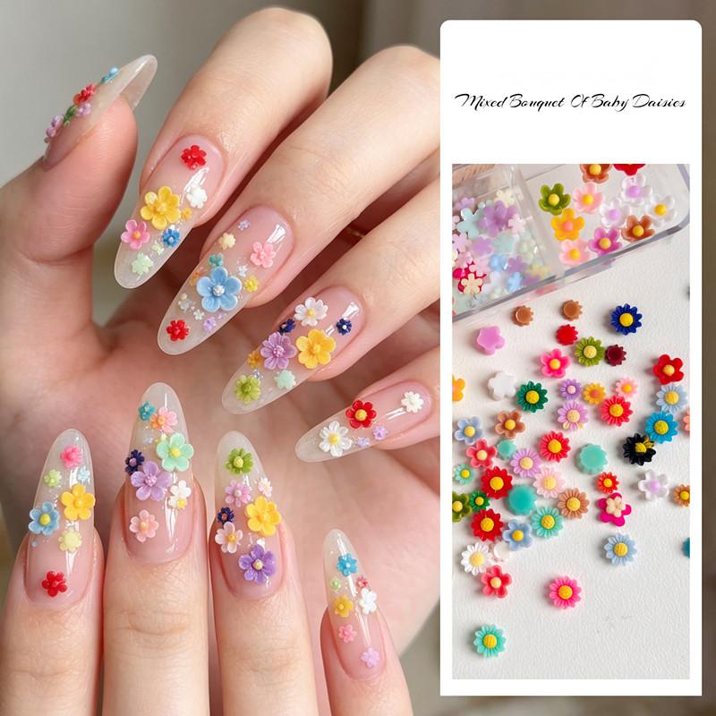 Summer Vibe Sunflower Nail Cha - đánh giá và giá Resin Art Using Flowers
