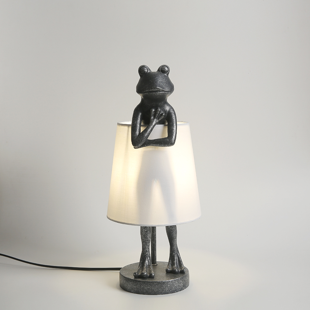 Nordic frog led Table Lamp Res - đánh giá và giá Resin Art Floor Design