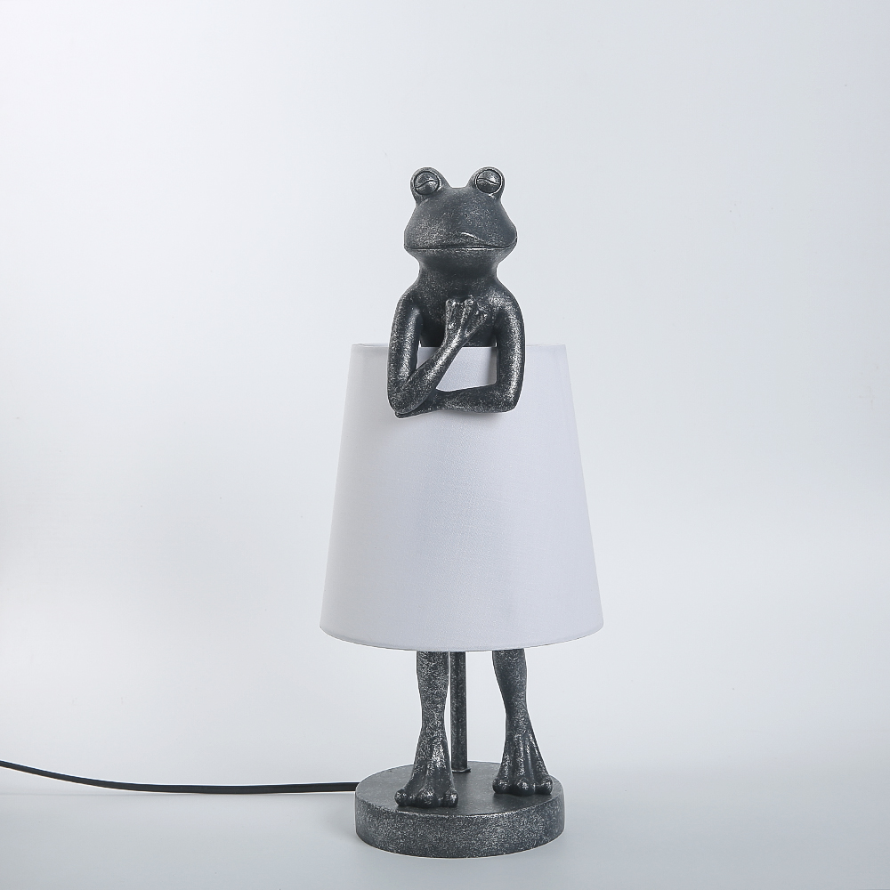 Nordic frog led Table Lamp Res - đánh giá và giá Resin Art Floor Design