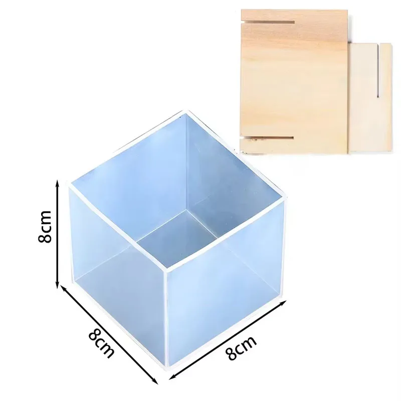 Clear Silicone Cube Molds Larg - đánh giá và giá Resin Art Cube