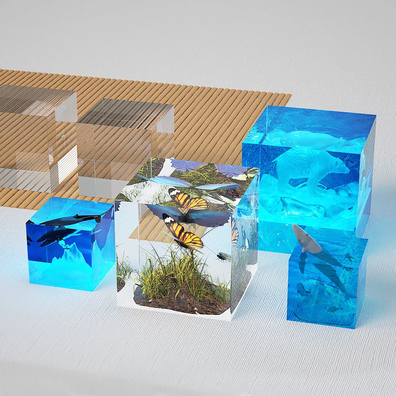 Clear Silicone Cube Molds Larg - đánh giá và giá Resin Art Cube