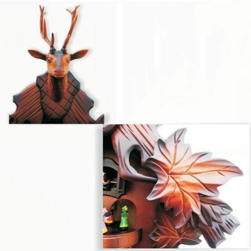 Cuckoo Wall Clock Solid Wood C - đánh giá và giá Resin Art Watch