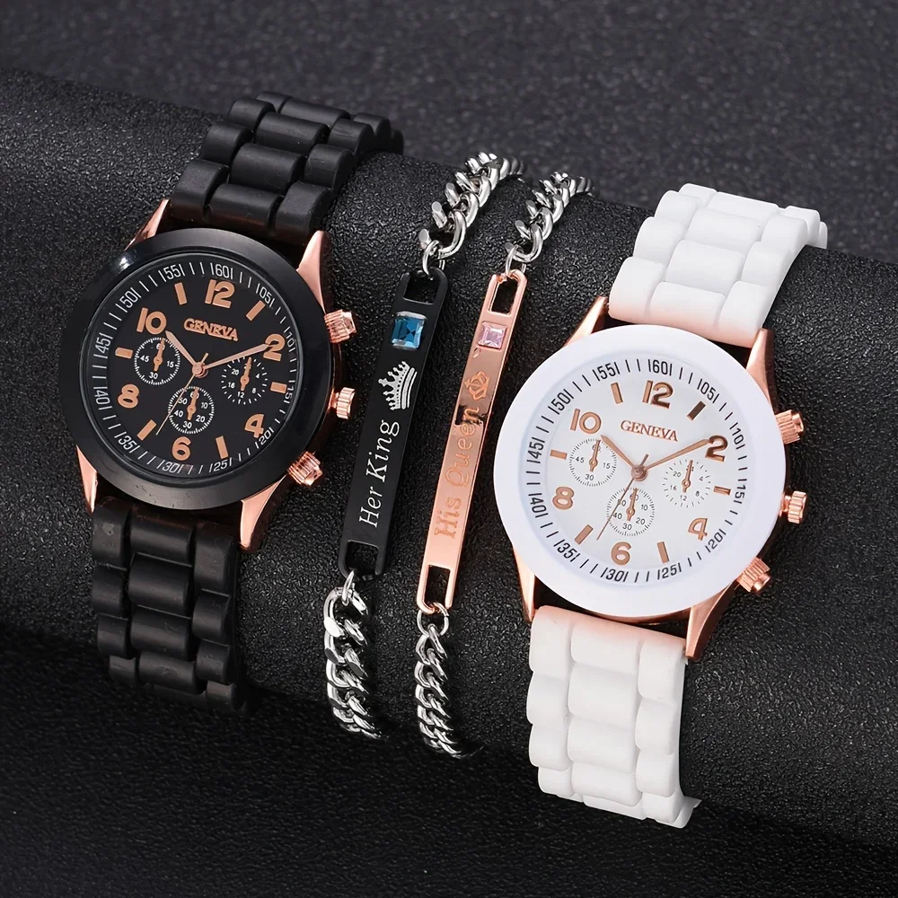 2Pcs Luxury Women's Watch Set  - đánh giá và giá Resin Art Watch