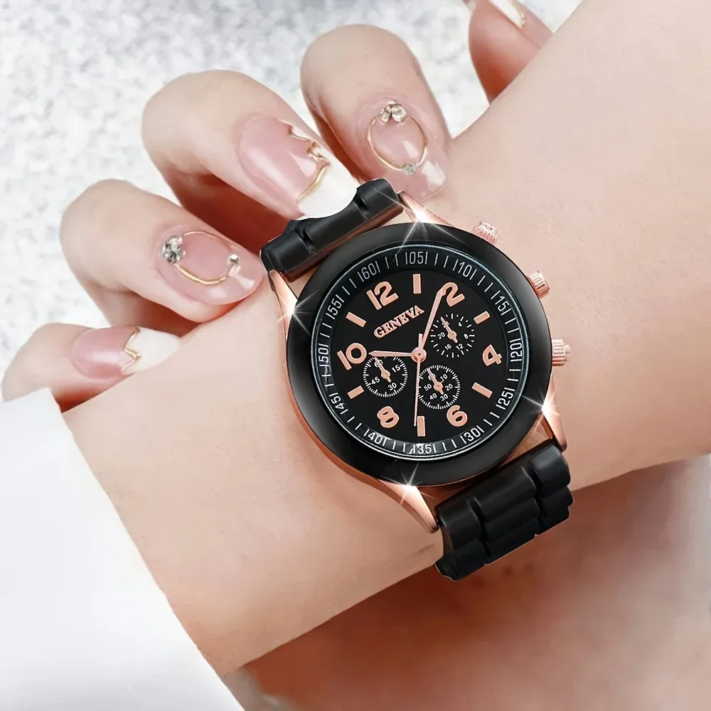 2Pcs Luxury Women's Watch Set  - đánh giá và giá Resin Art Watch