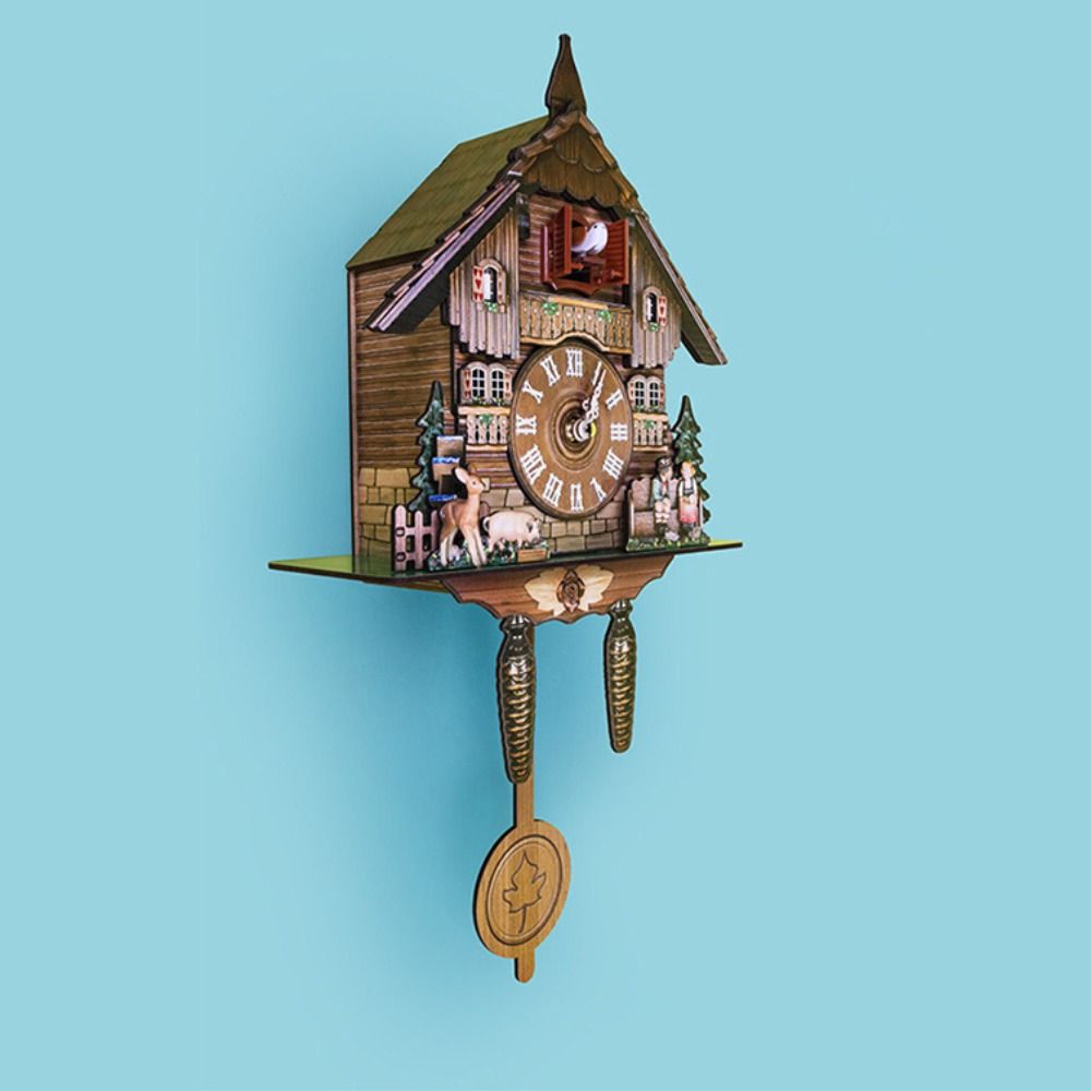 Clock Wall Wooden Wood Pendulu - đánh giá và giá Resin Art Watch