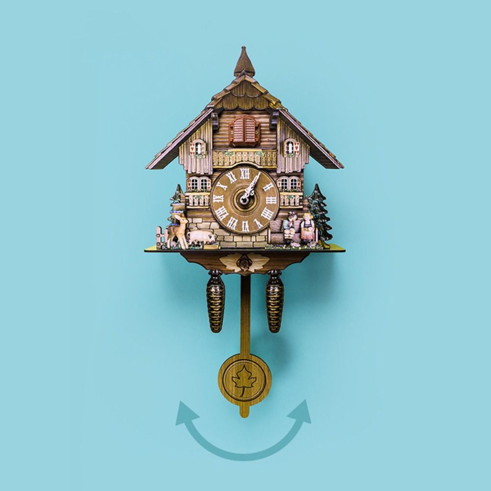 Clock Wall Wooden Wood Pendulu - đánh giá và giá Resin Art Watch