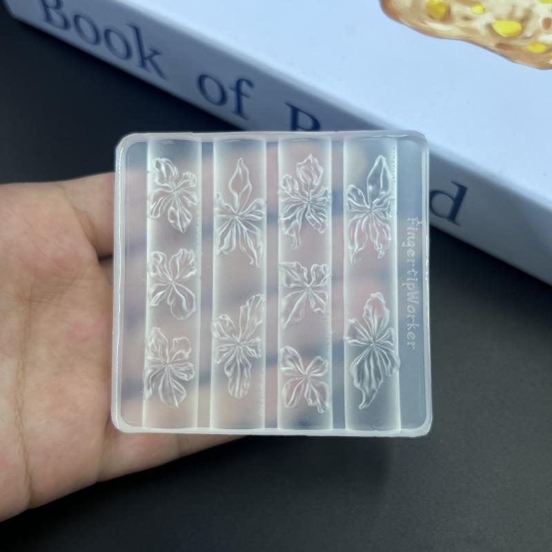 3D Lily Nail Silicone Molds 2  - đánh giá và giá Resin Art Using Flowers