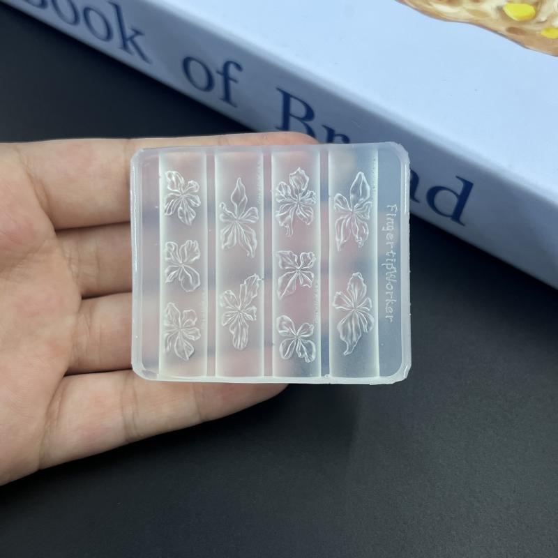 3D Lily Nail Silicone Molds 2  - đánh giá và giá Resin Art Using Flowers