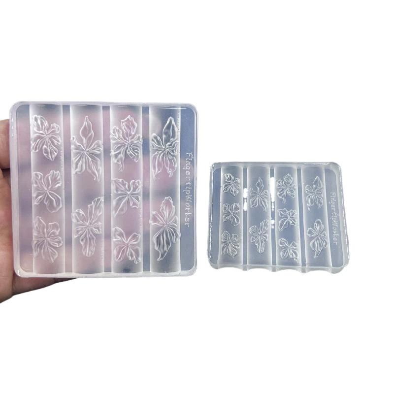 3D Lily Nail Silicone Molds 2  - đánh giá và giá Resin Art Using Flowers