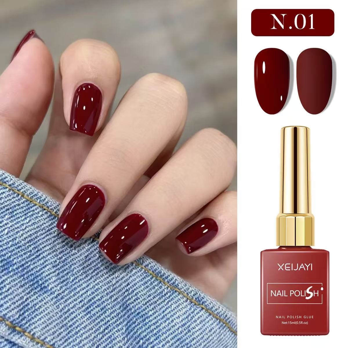 15ml Gel Nail Polish 6 Colors  - đánh giá và giá Resin Art Varnish