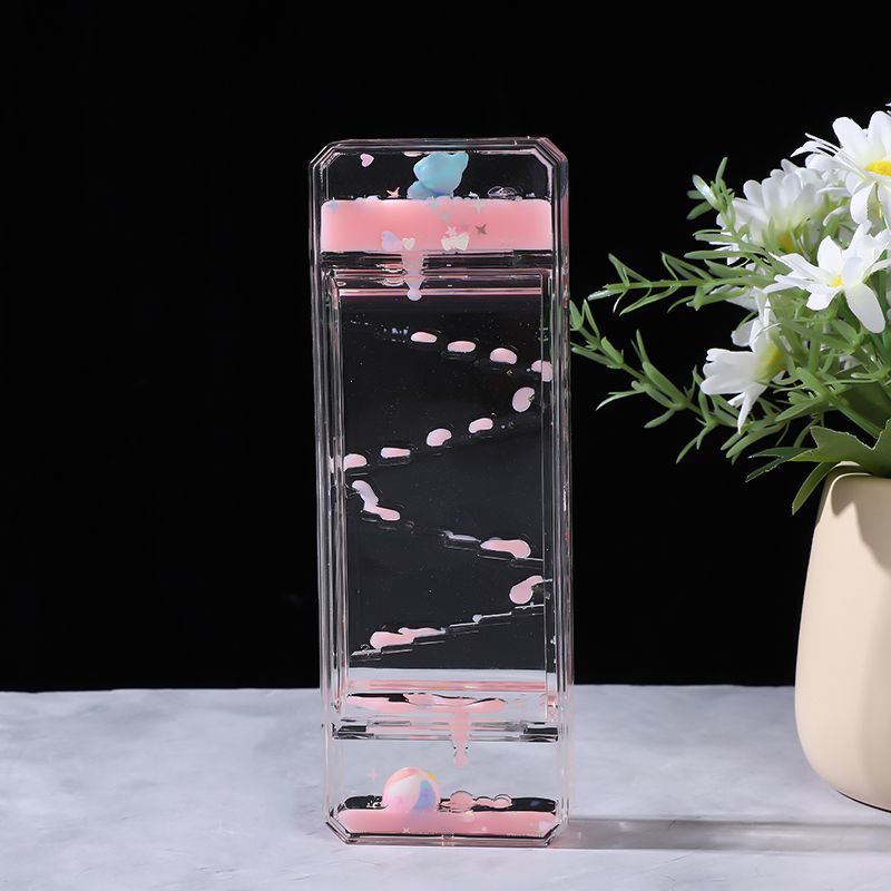 Creative cute slide oil leak d - đánh giá và giá Resin Art Clock