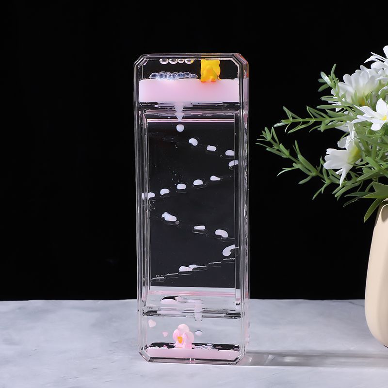 Creative cute slide oil leak d - đánh giá và giá Resin Art Clock