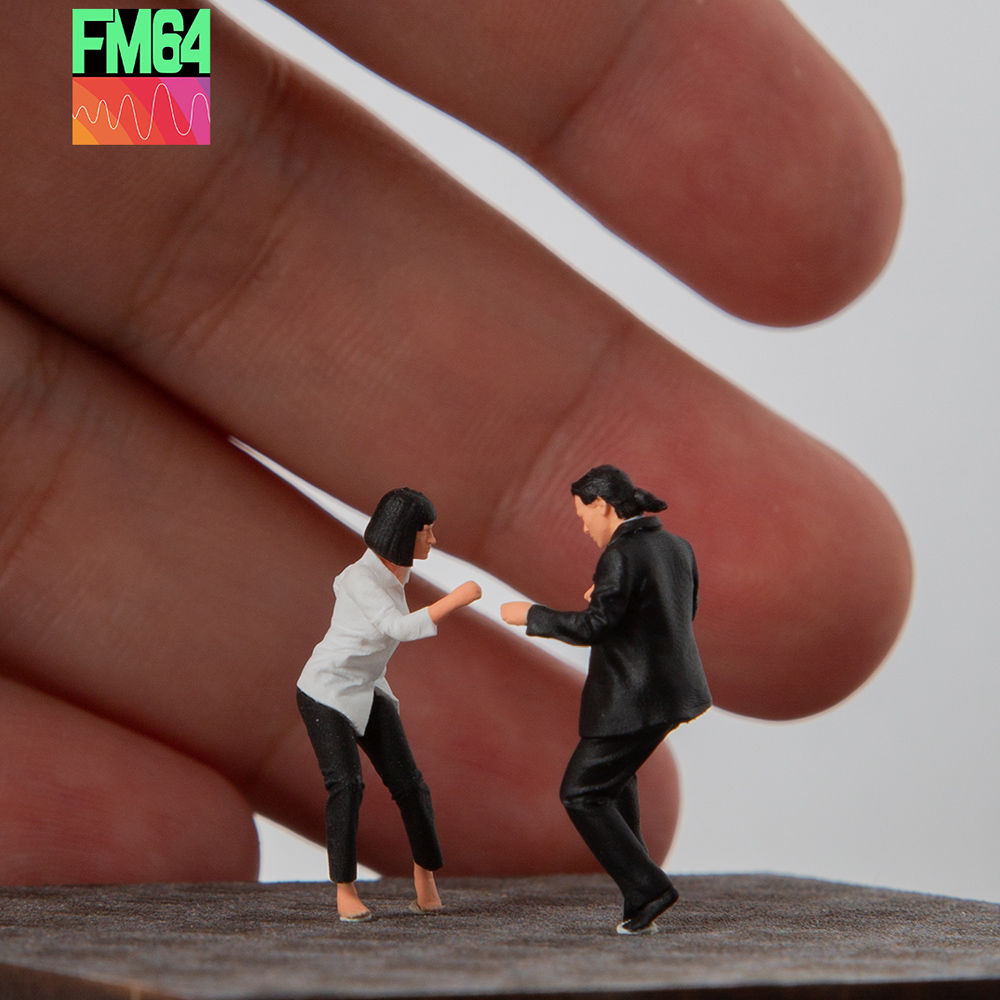 Kicarmod 1/64 Pulp Fiction Sto - đánh giá và giá Resin Art Toys