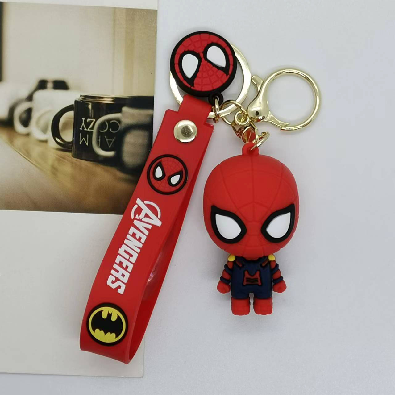 Creative Cartoon Spider Man Do - đánh giá và giá Resin Art Toys