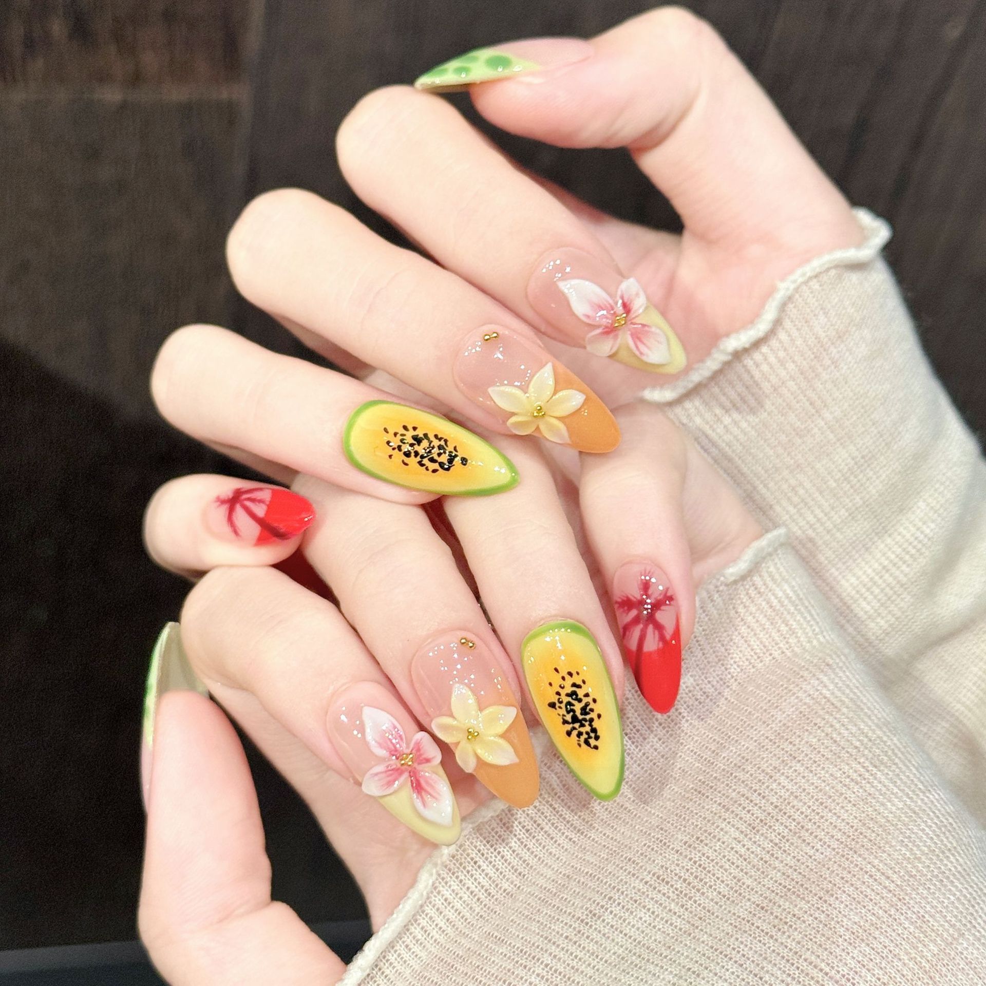 10pcs Hand-Pressed Medium Almo - đánh giá và giá Resin Art Using Flowers
