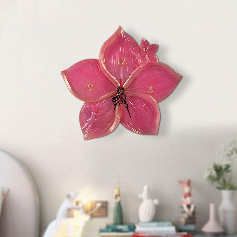 World Map Lotus Leaf Sakura Cl - đánh giá và giá Resin Art Clock